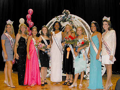 Cammie Sanders, Ms. US Continental, serves as a judge for the City of Tamarac's Jr. Orange Bowl Queen Pageant!