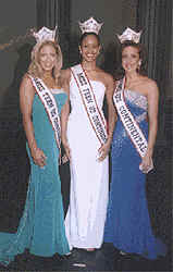 Rebecca Stone - Miss Teen US Continental 2002;  Johanna Torres - Miss Teen US Continental 2002;  Cammie Sanders - Ms. US Continental 2002