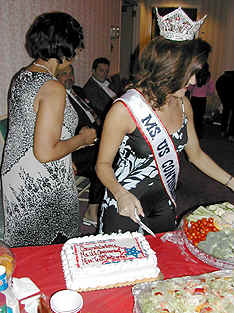 Ms. & Teen US Continental Pageant - reception afterwards