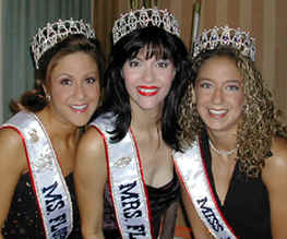 Cammie Sanders, Ms. Florida US Continental;  Debi Logan, Mrs. Florida;  Rebecca Stone - Miss Florida Teen US Continental